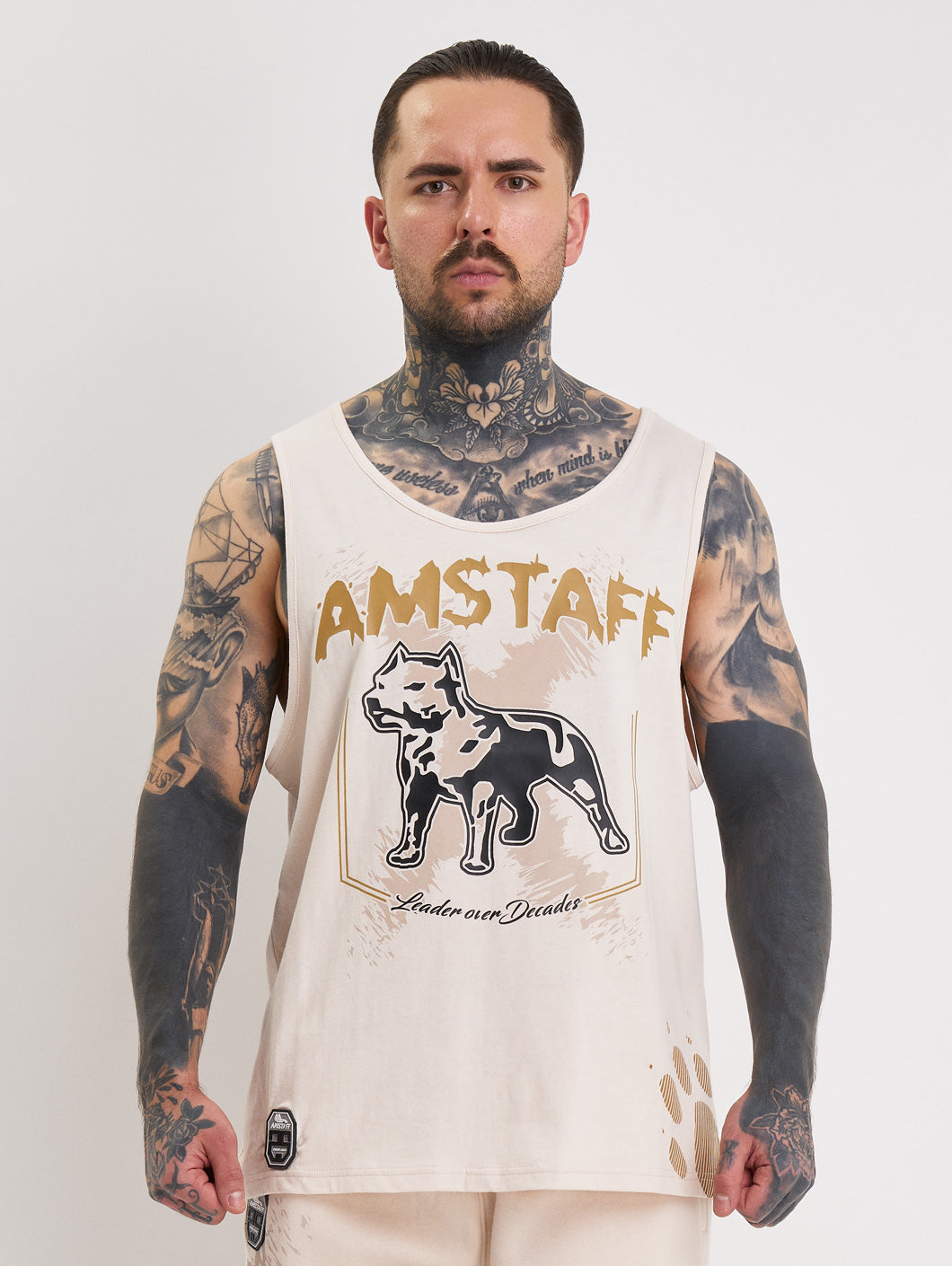 Amstaff Kaldar Tanktop Creamwood