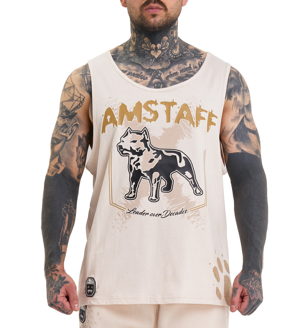 Amstaff Kaldar Tanktop Creamwood