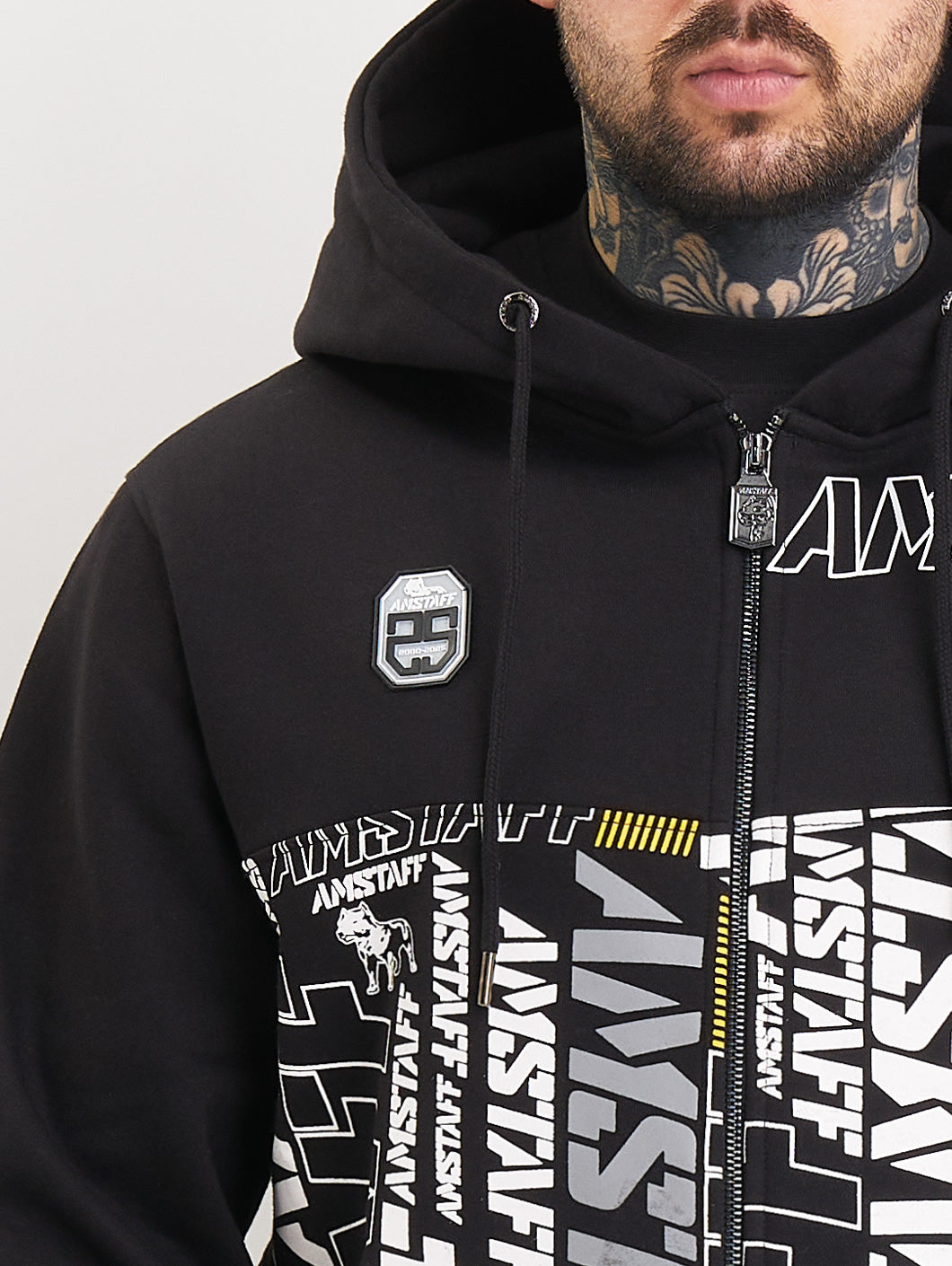 Amstaff Talis Ziphoodie Black