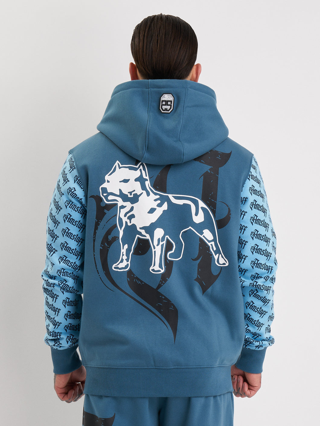 Amstaff Varek Ziphoodie Blue
