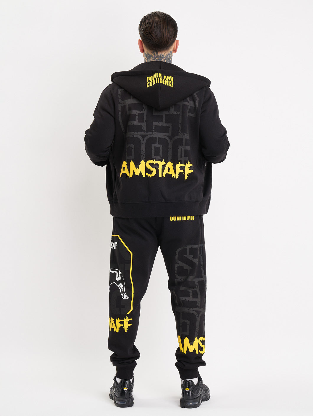 Amstaff Solinor Ziphoodie Black