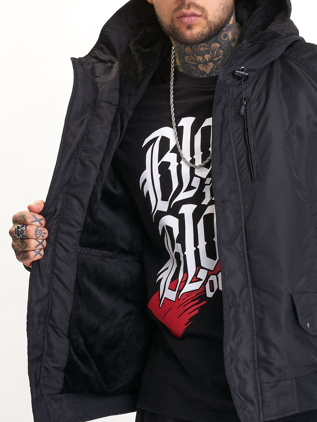 Blood In Blood Out Escudo Winterjacke Black