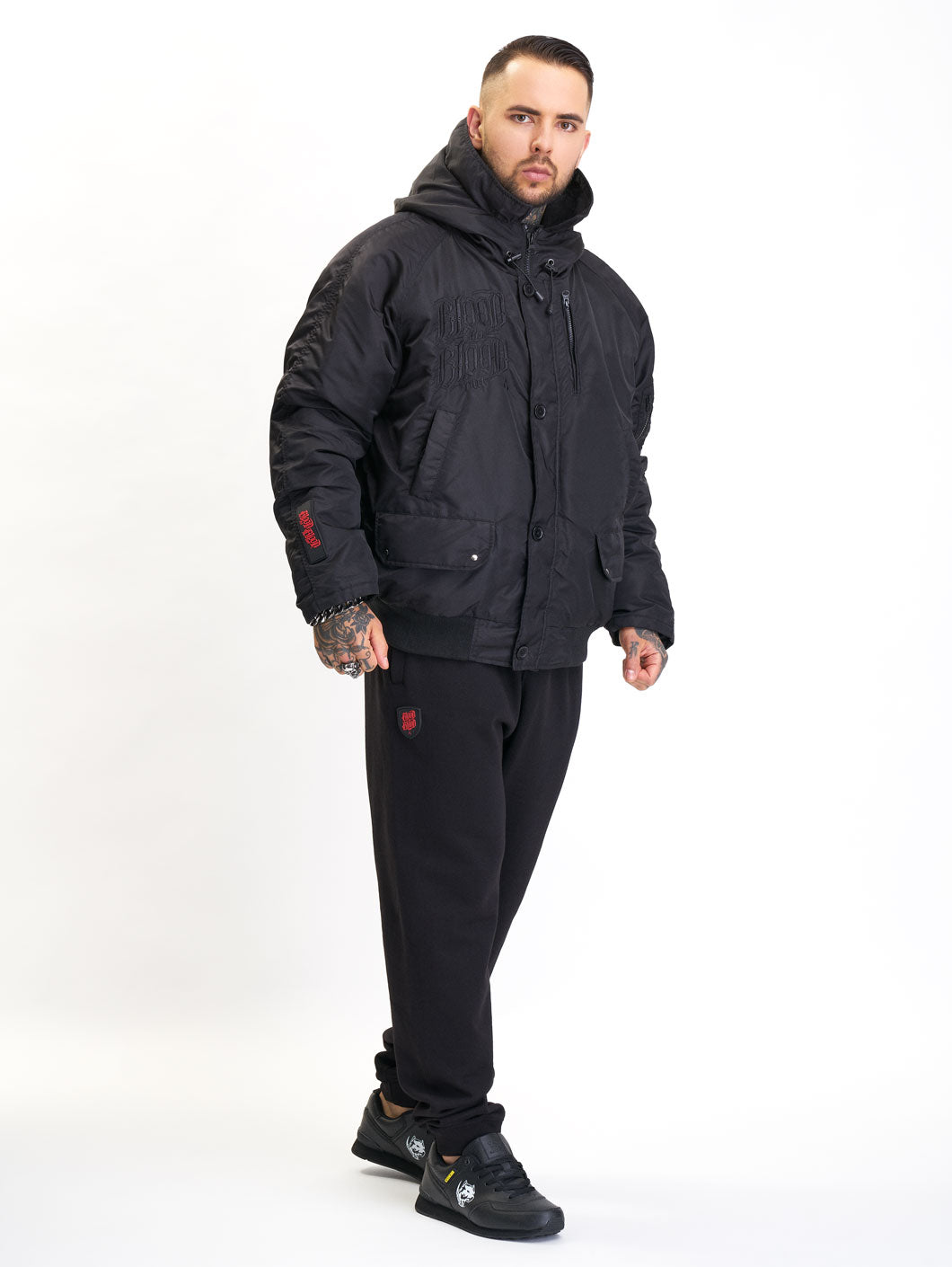 Blood In Blood Out Escudo Winterjacke Black