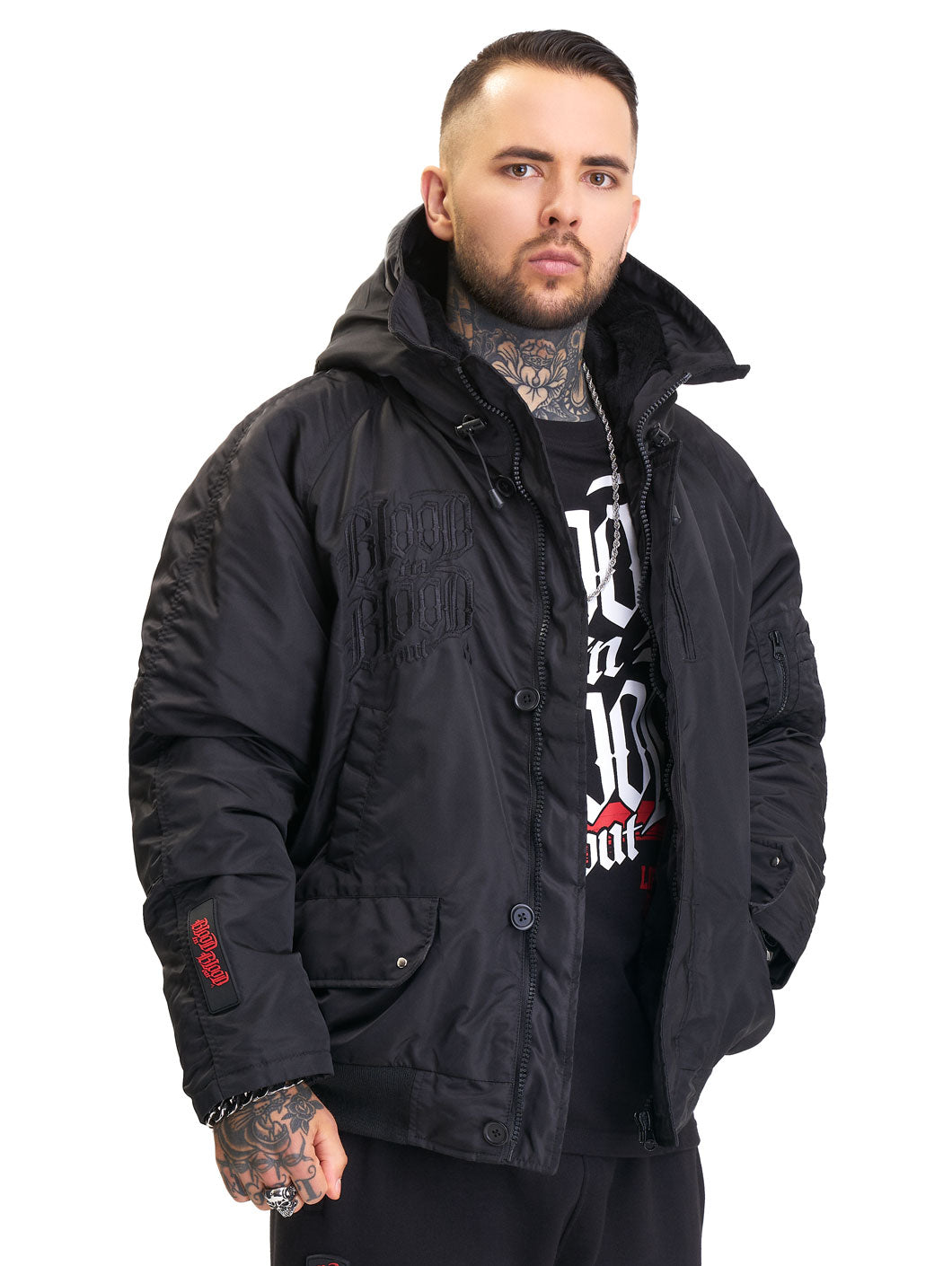 Blood In Blood Out Escudo Winterjacke Black