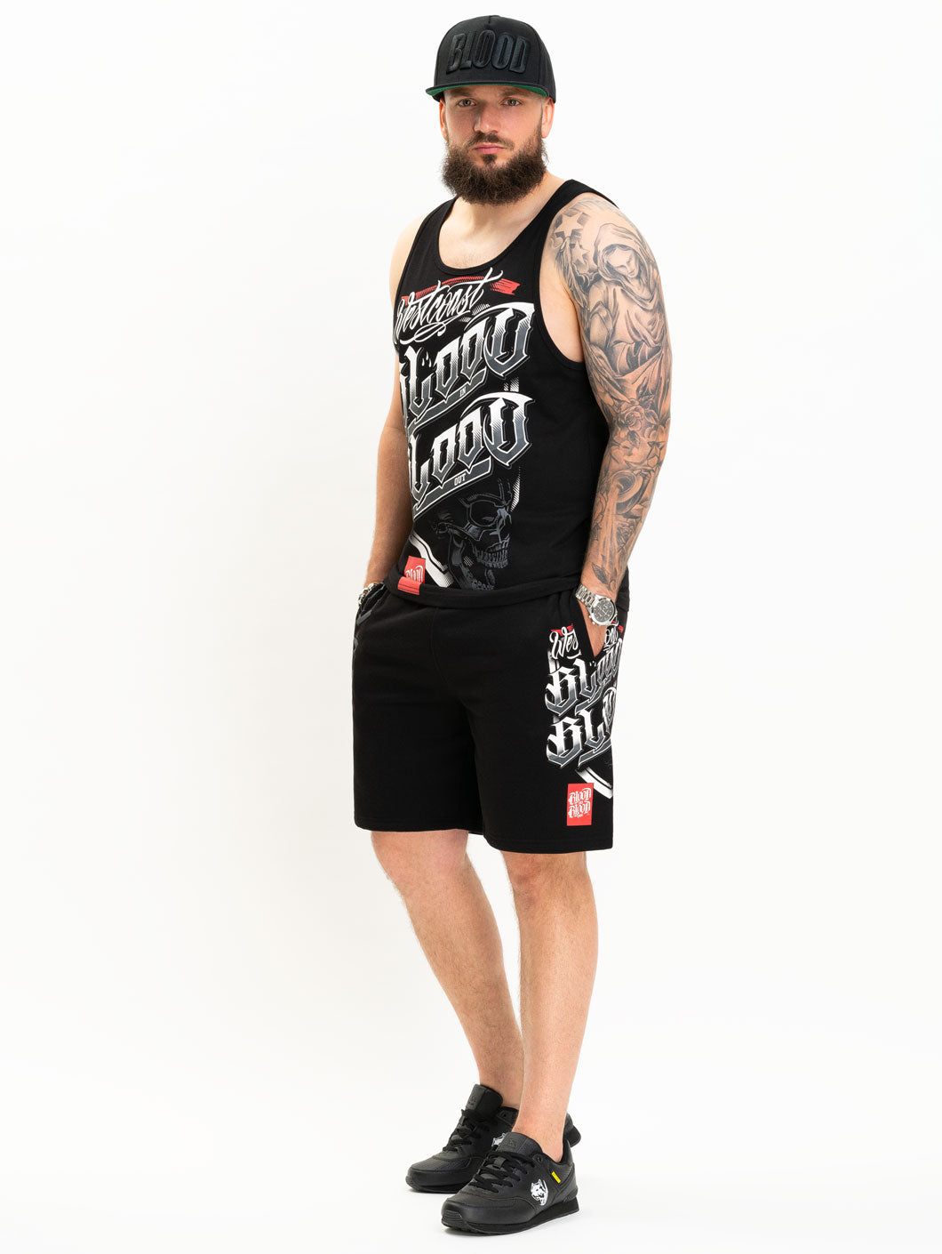Blood In Blood Out Tatuado Sweatshorts