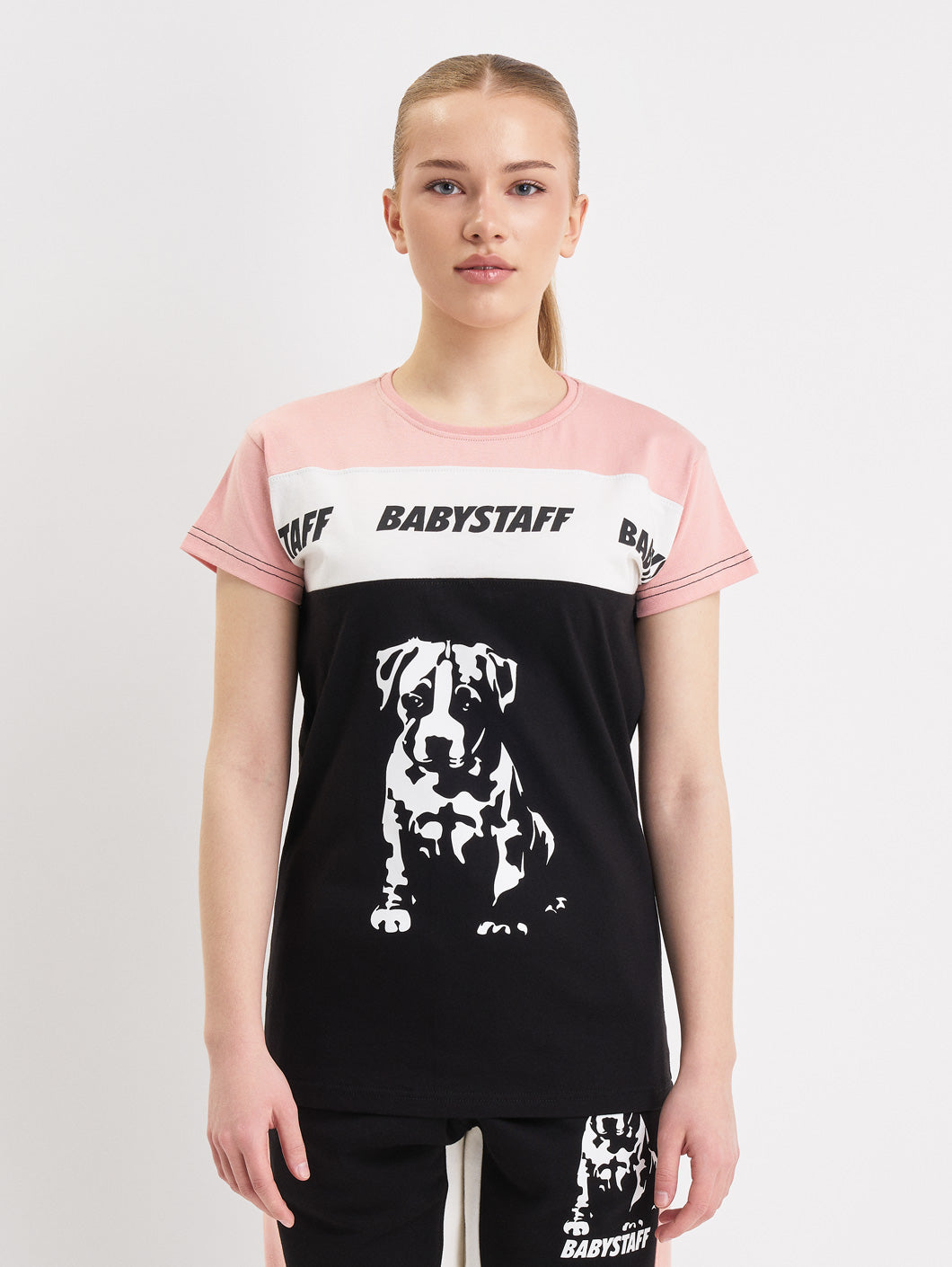 Babystaff Tawani T-Shirt Black Pink