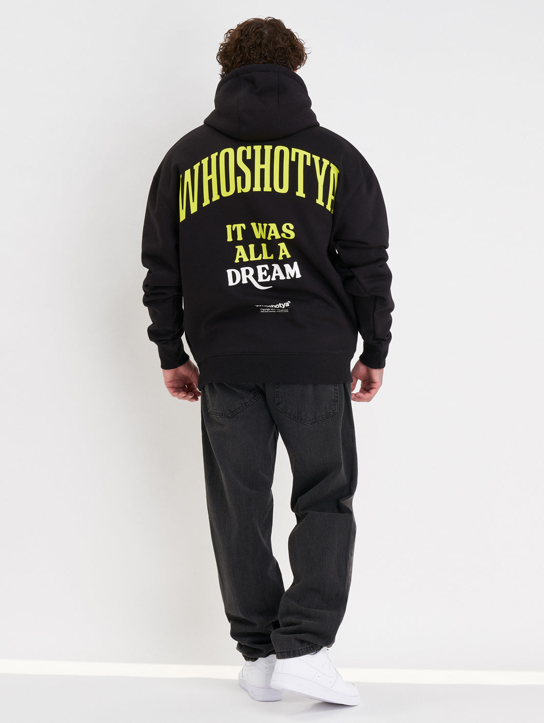 Whoshotya Toxigen Heavy Oversize Hoodie Black