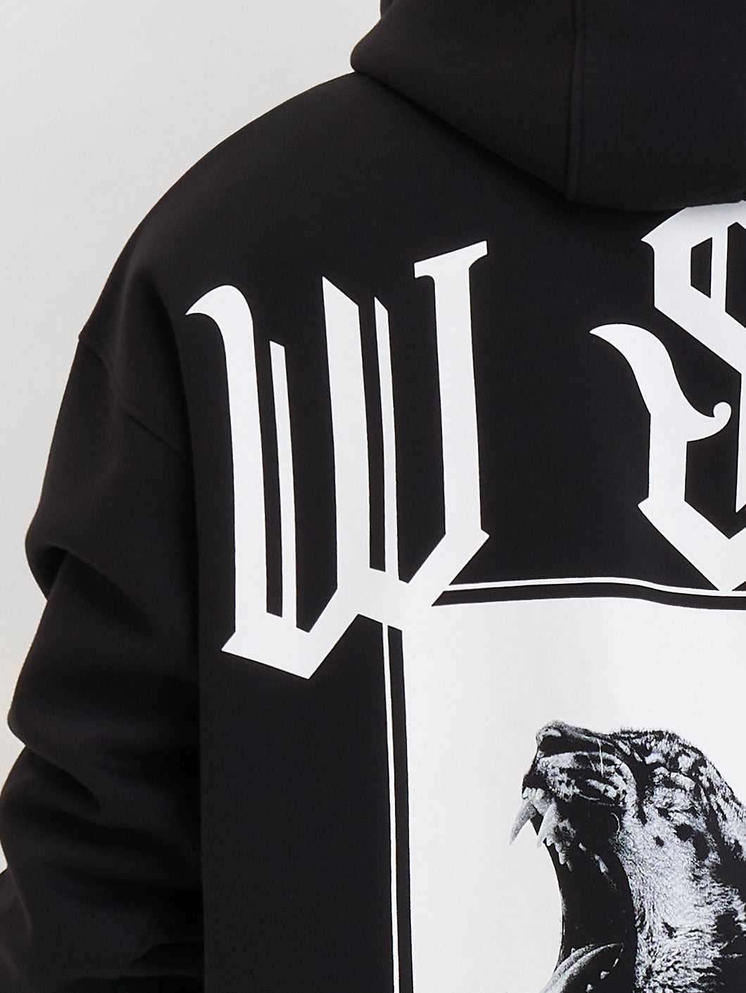 Whoshotya Swiftclaw Heavy Oversize Hoodie Black
