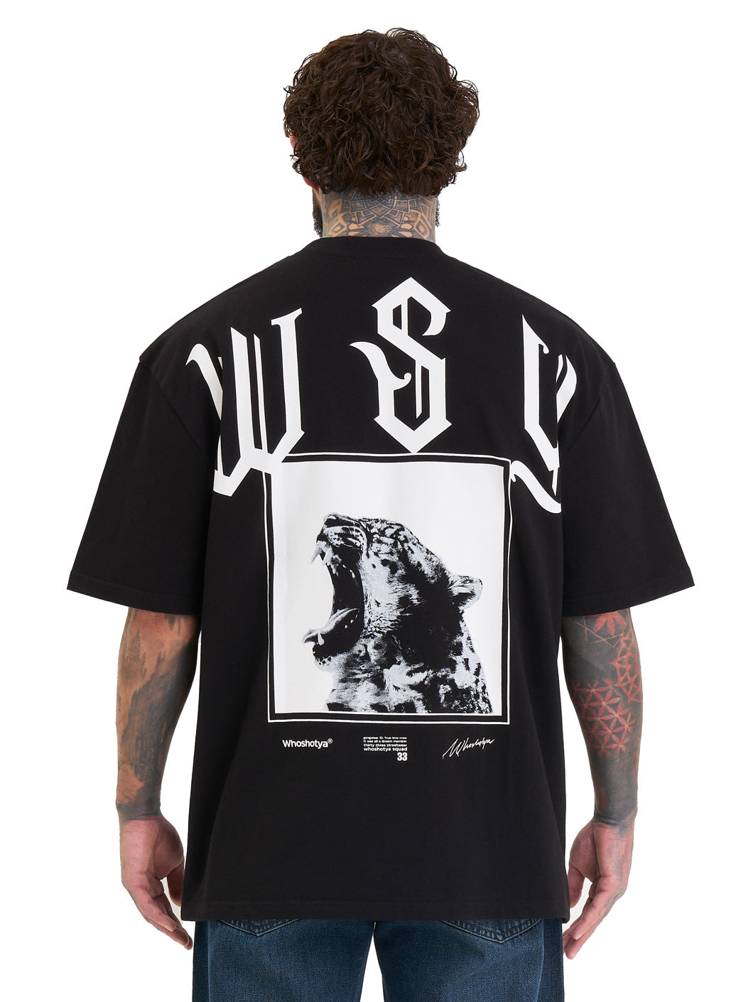 Whoshotya Swiftclaw Oversize T-Shirt Black