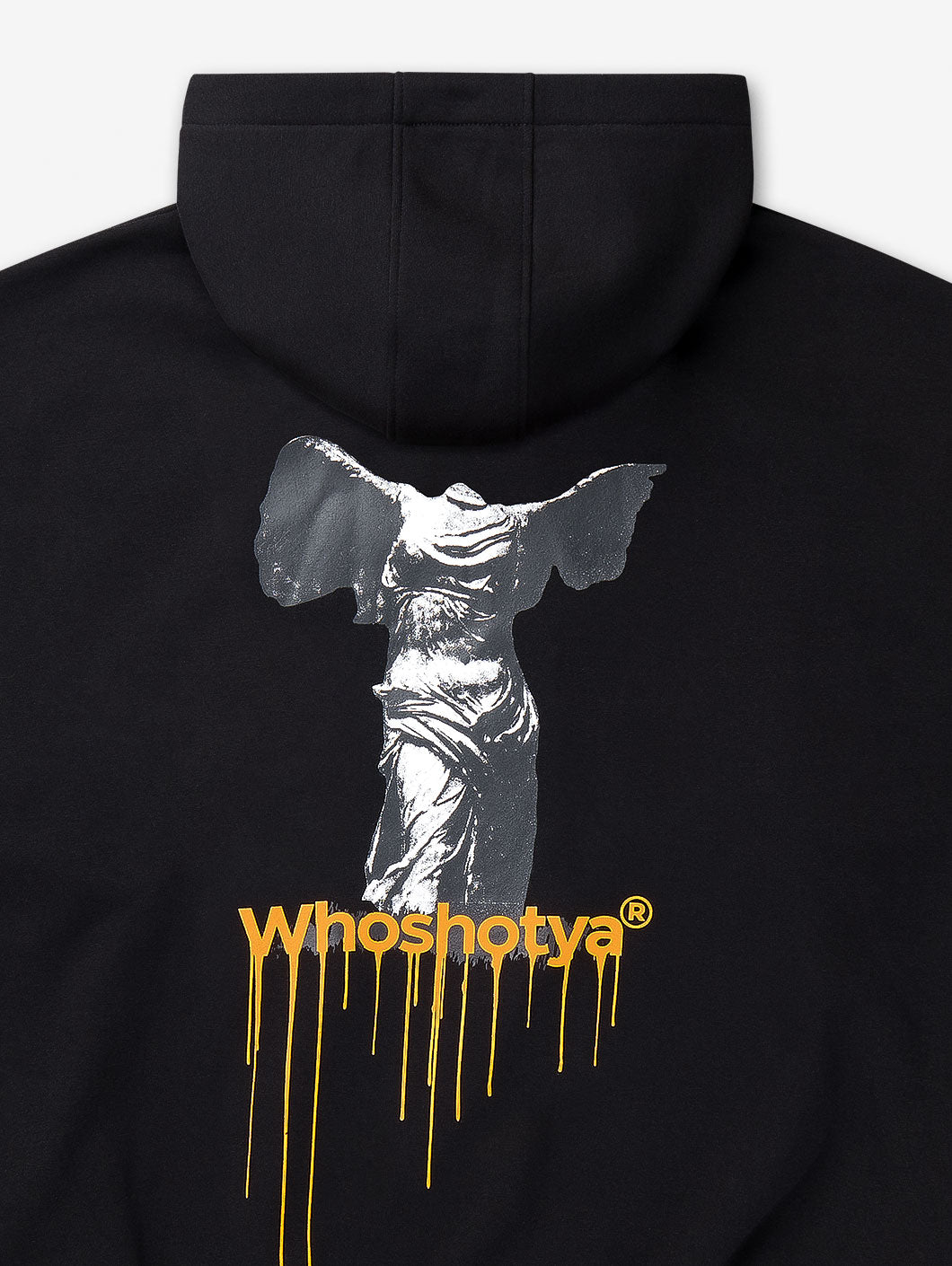 Headless Oversized Hoodie Black