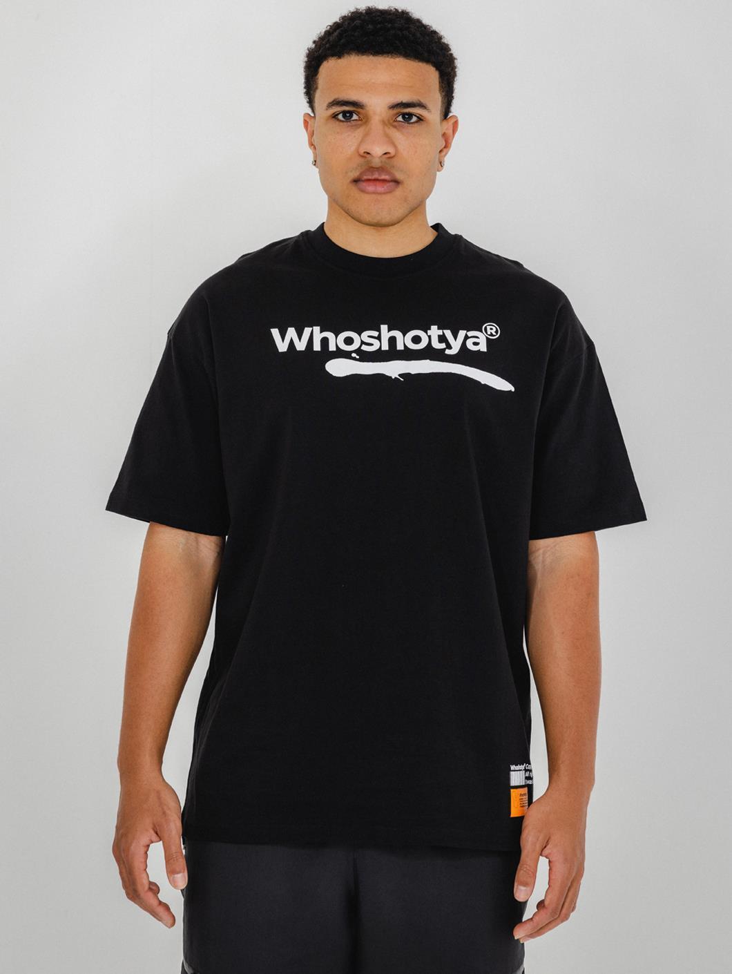 Whitelines Oversized T-Shirt Black