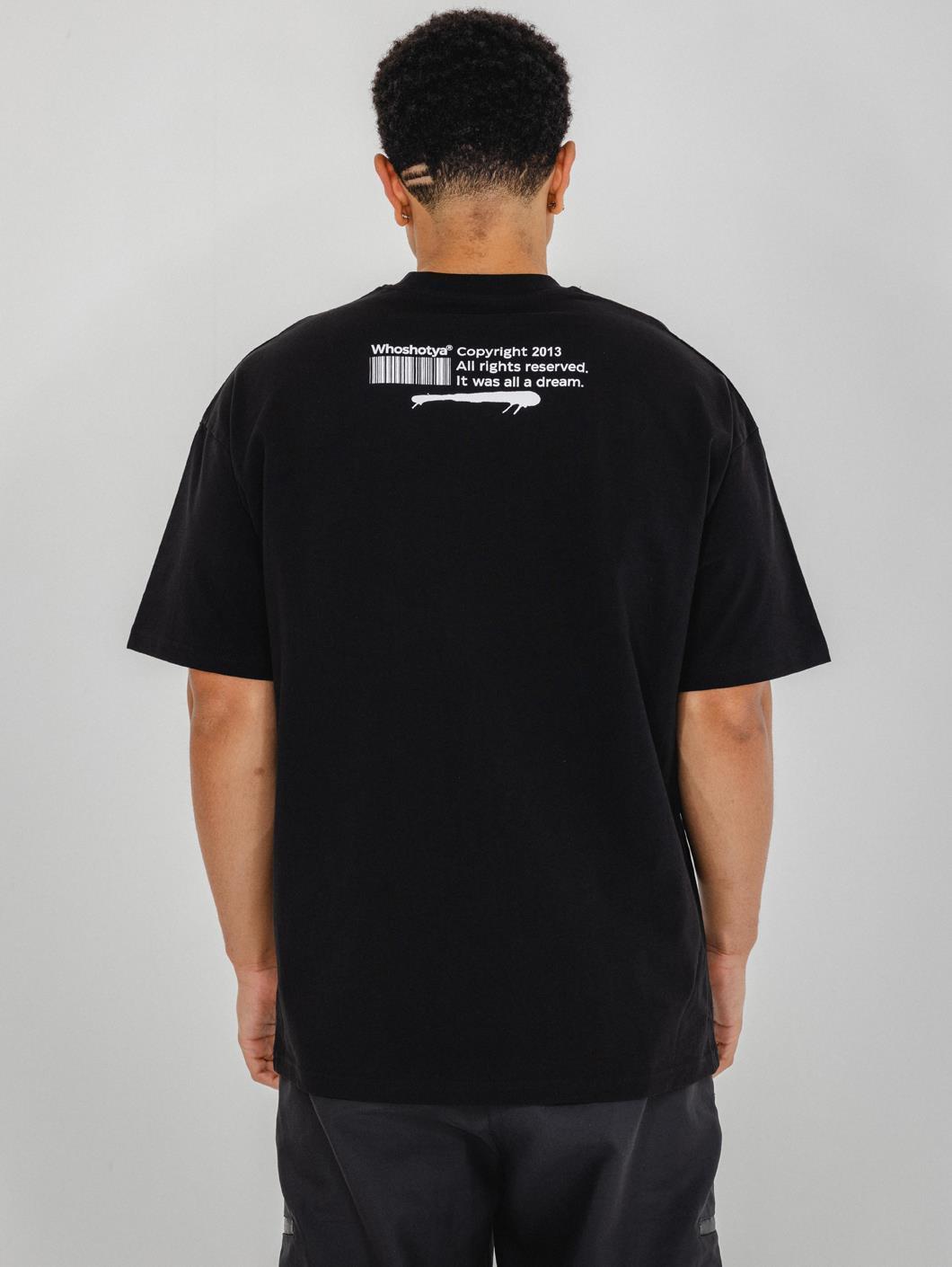 Whitelines Oversized T-Shirt Black