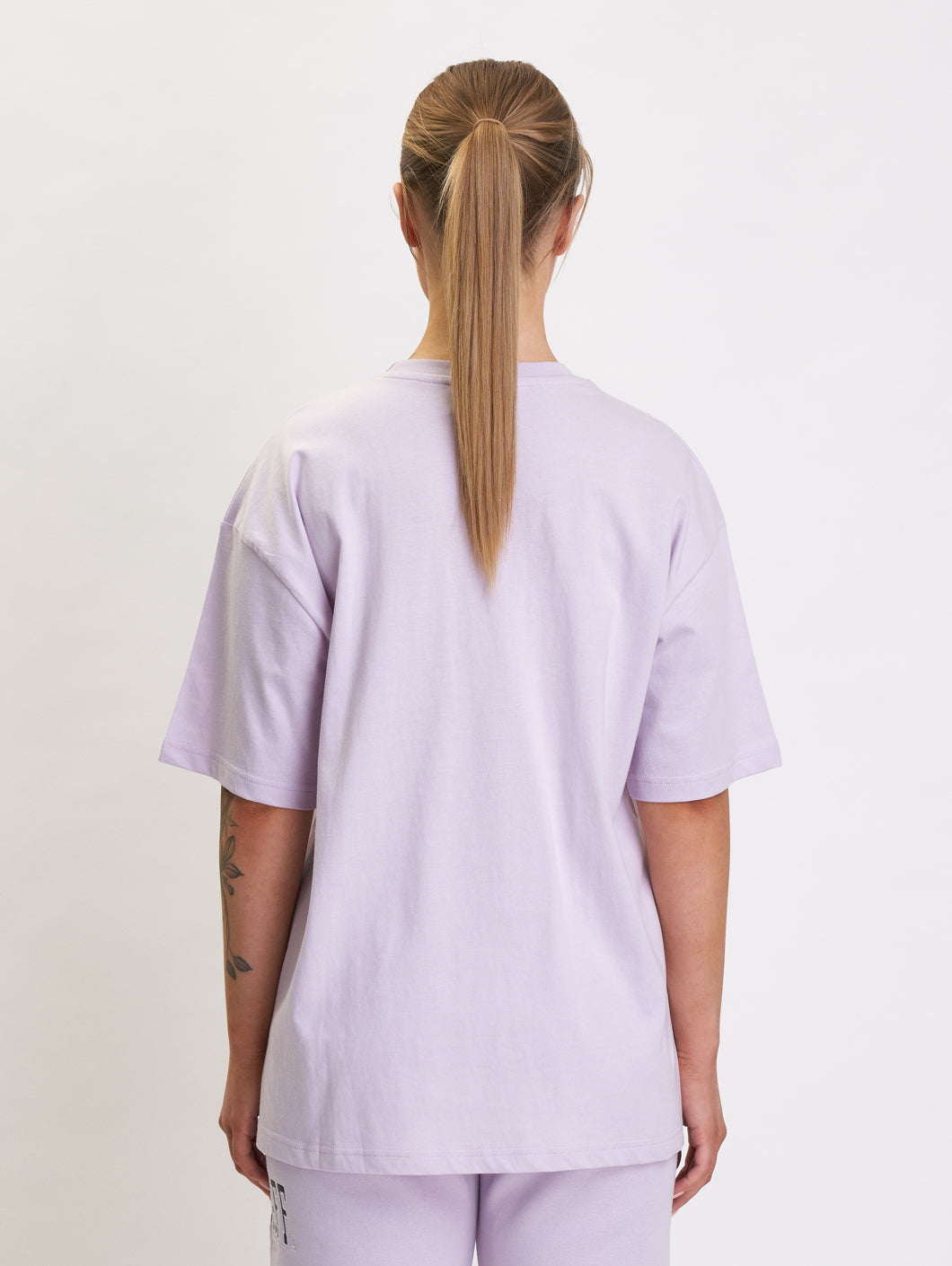 Babystaff College Oversize T-Shirt Lavender