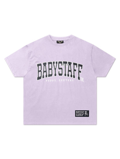 Babystaff College Oversize T-Shirt Lavender