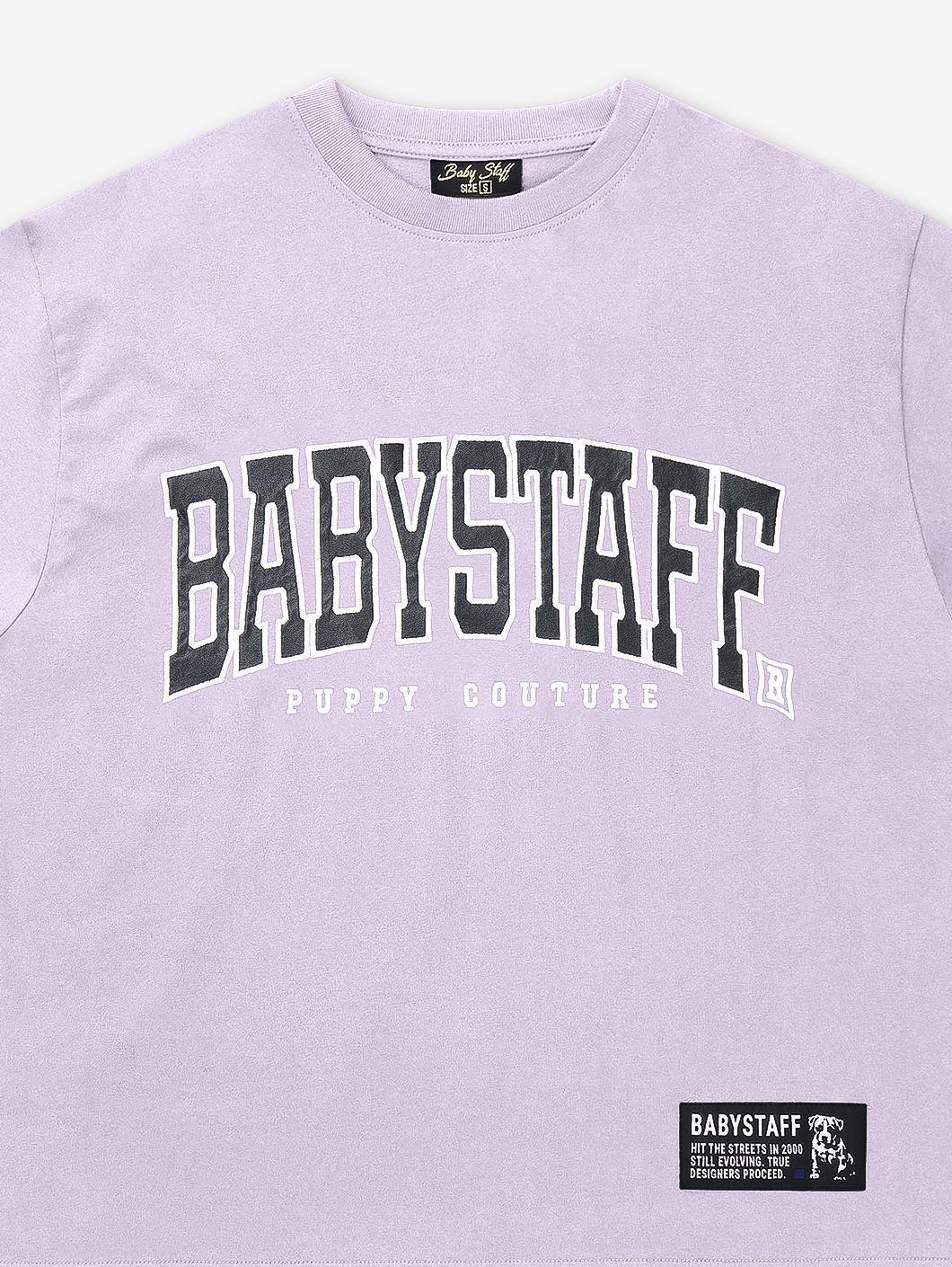 Babystaff College Oversize T-Shirt Lavender