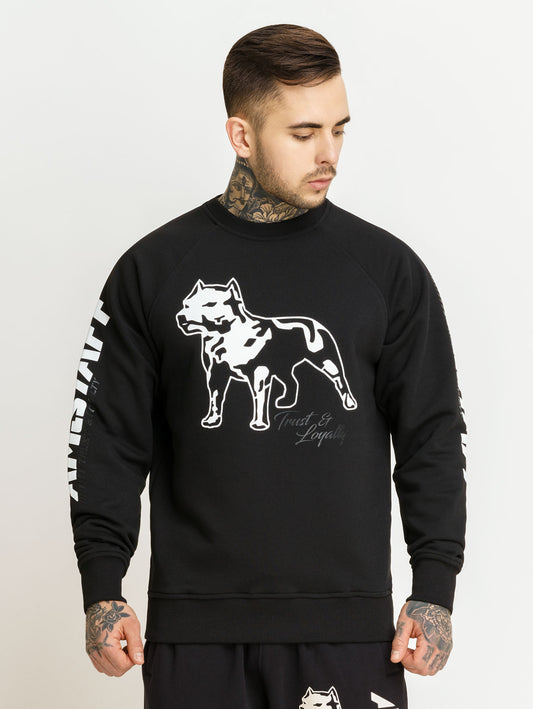 Amstaff Logo 2.0 Sweatshirt Black White