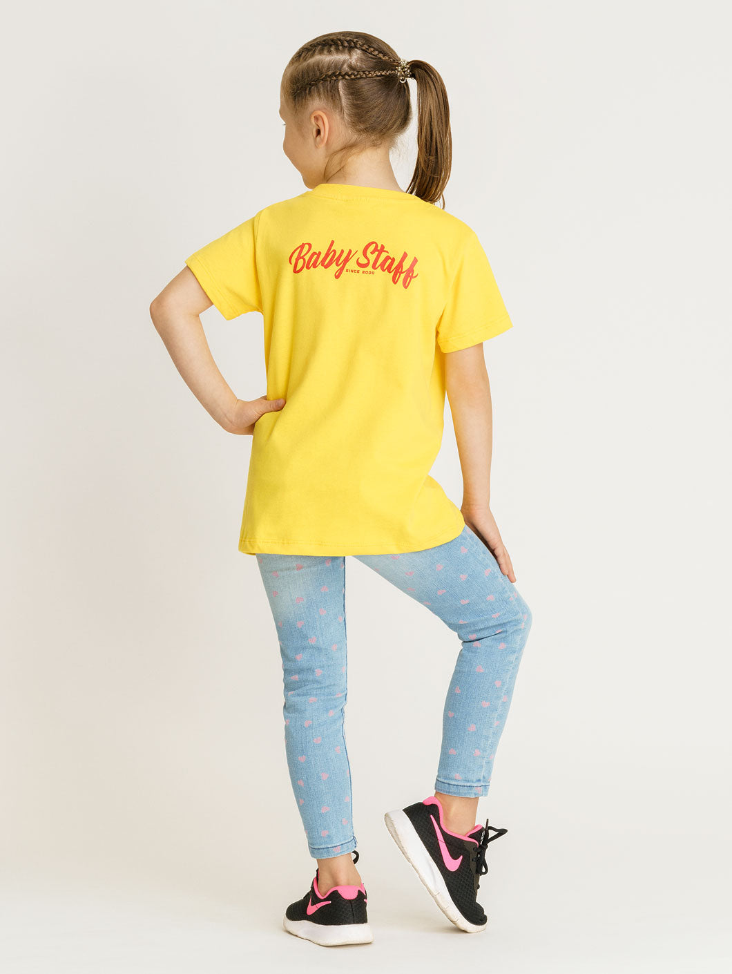Babystaff Kids Logo T-Shirt Yellow
