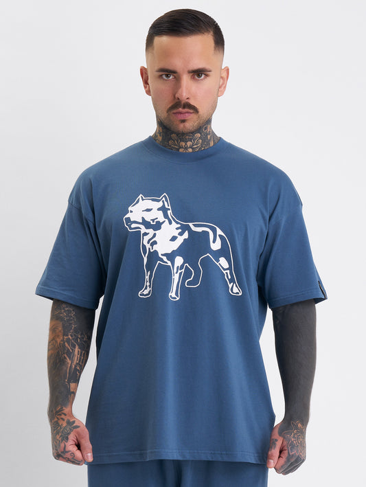 Amstaff Logo 2.0 T-Shirt Cobald Blue