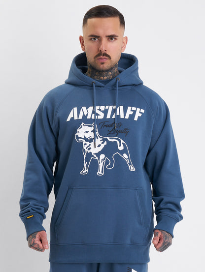 Amstaff Logo 2.0 Hoodie Cobald Blue