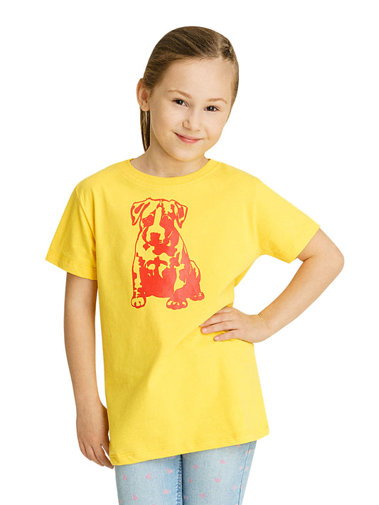 Babystaff Kids Logo T-Shirt Yellow