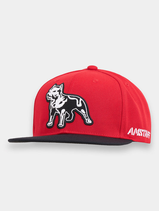 Amstaff Timus Snapback Cap Red