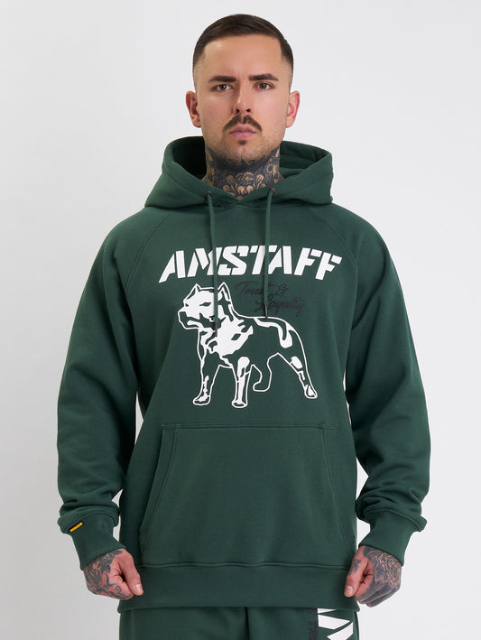 Amstaff Logo 2.0 Hoodie Green