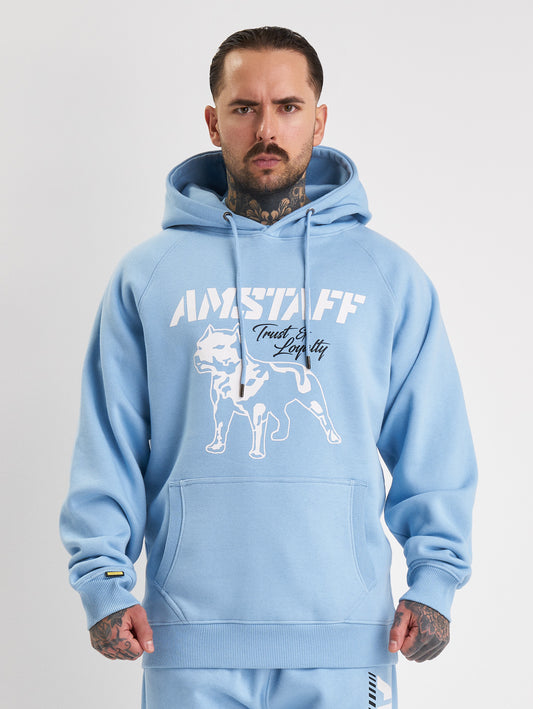Amstaff Logo 2.0 Hoodie Horizon Blue