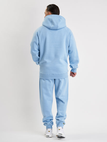 Amstaff Logo 2.0 Hoodie Horizon Blue