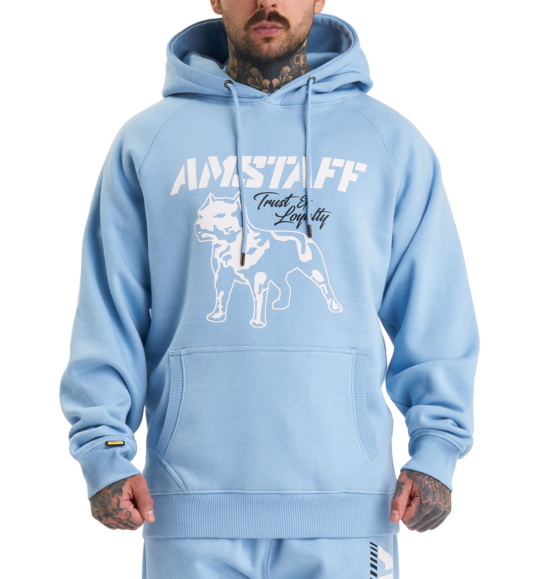 Amstaff Logo 2.0 Hoodie Horizon Blue