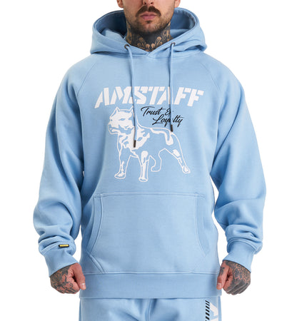 Amstaff Logo 2.0 Hoodie Horizon Blue