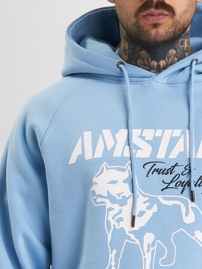 Amstaff Logo 2.0 Hoodie Horizon Blue