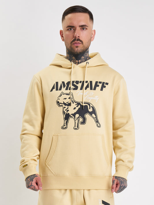 Amstaff Logo 2.0 Hoodie Vanilla Cream