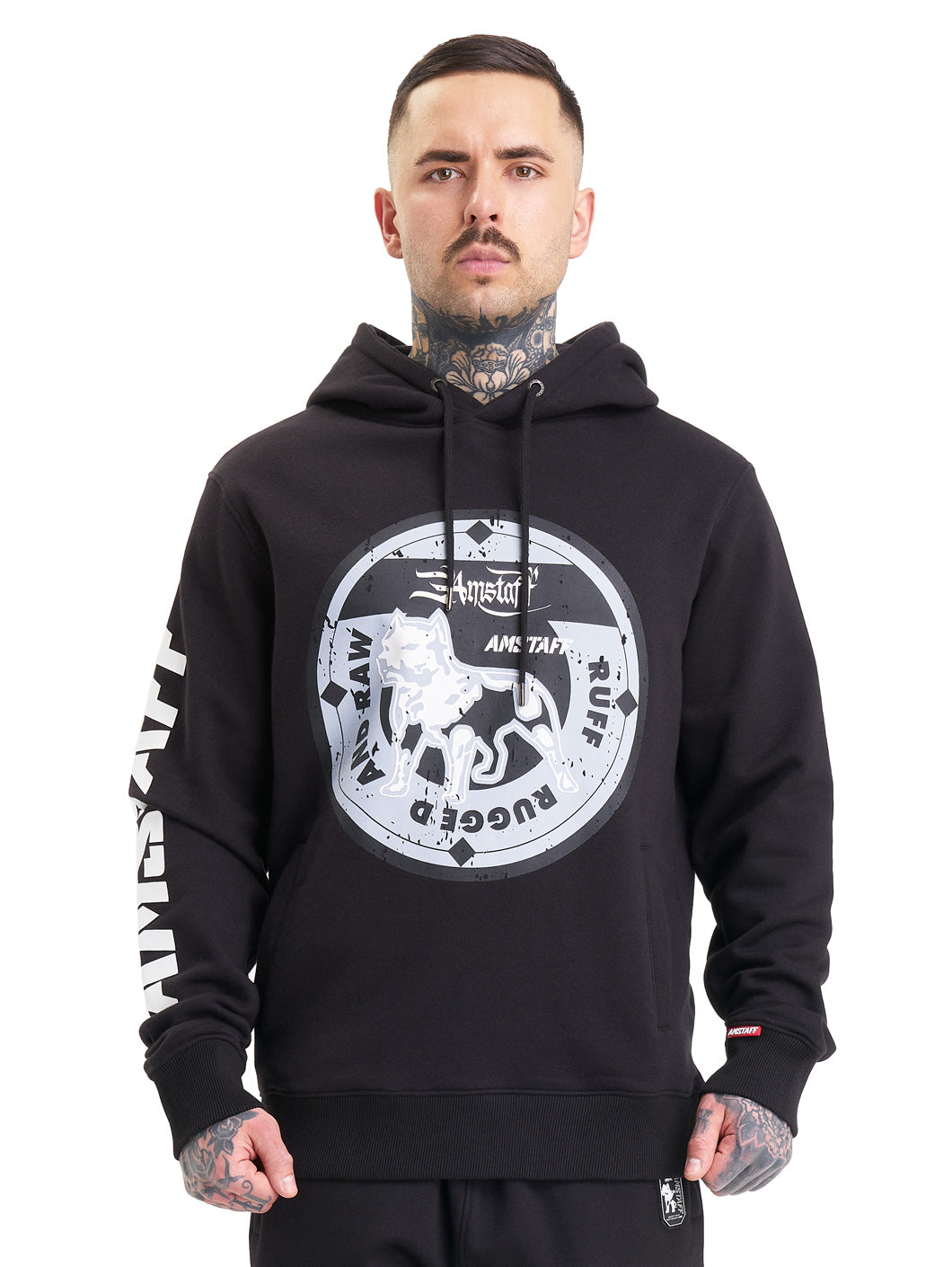 Amstaff Dyster Hoodie Black