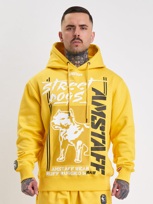 Amstaff Hunters Hoodie Yellow