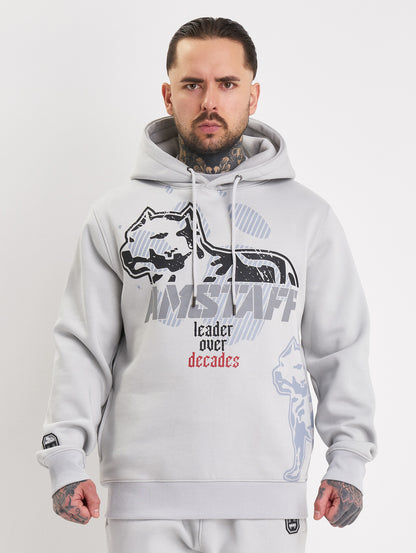 Amstaff Milian Hoodie Stone Grey