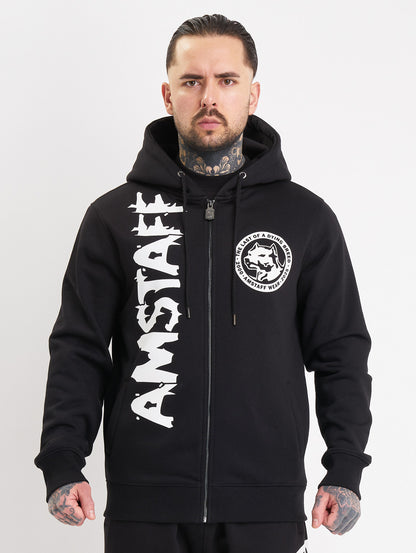 Amstaff Valtor Ziphoodie Black