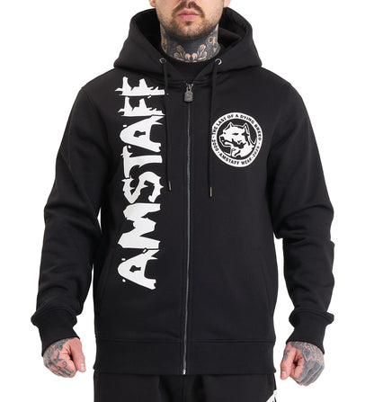 Amstaff Valtor Ziphoodie Black