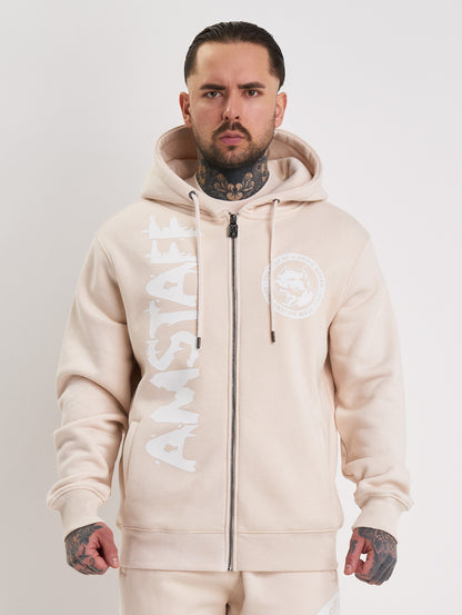 Amstaff Valtor Ziphoodie Creamwood