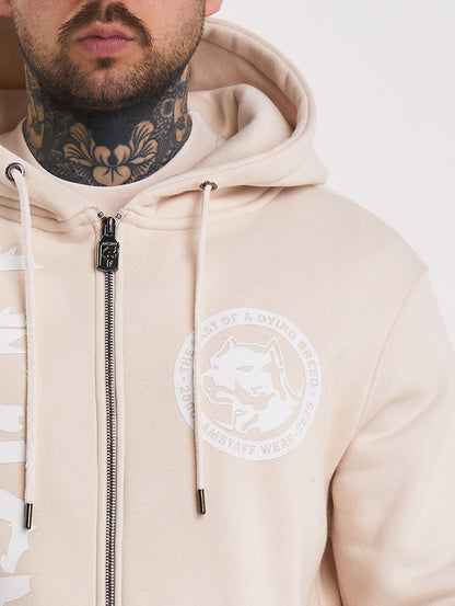 Amstaff Valtor Ziphoodie Creamwood