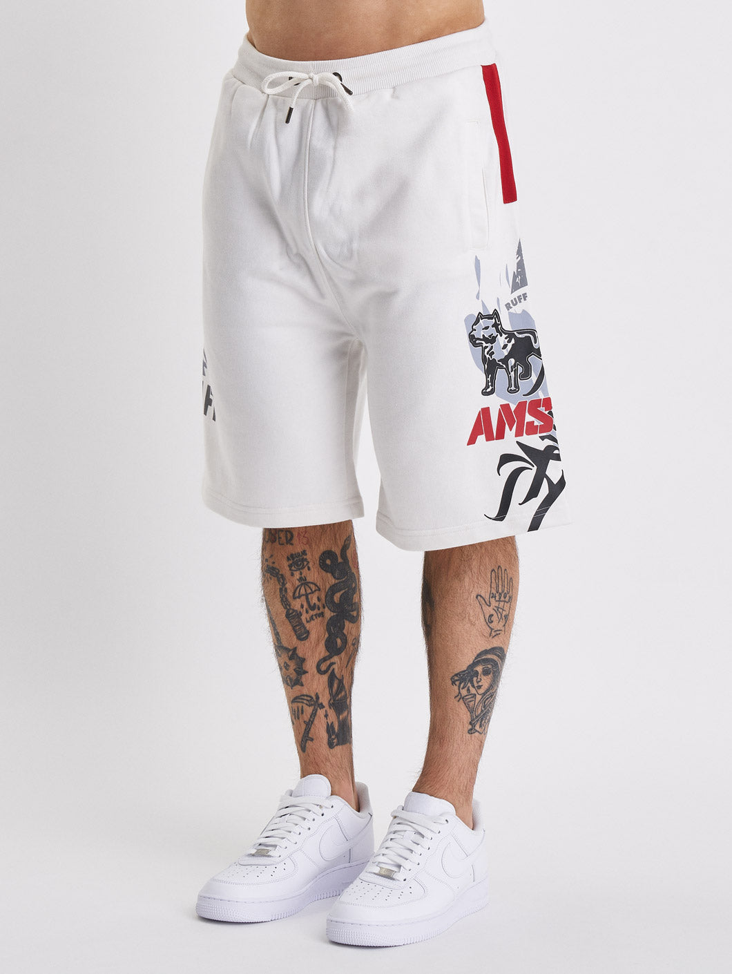 Amstaff Vedor Sweatshorts White