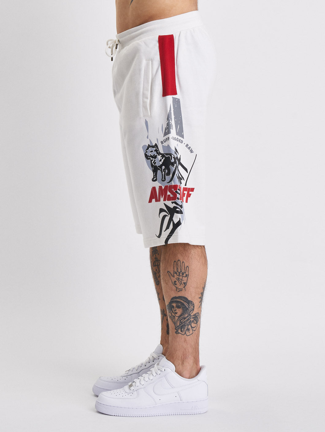 Amstaff Vedor Sweatshorts White