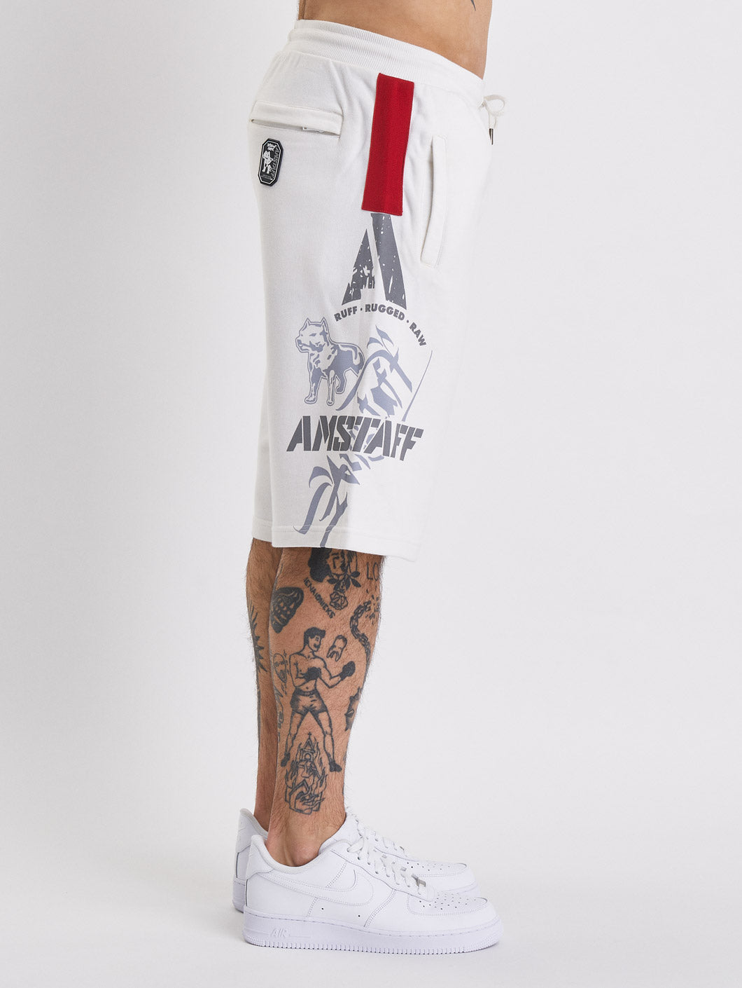 Amstaff Vedor Sweatshorts White