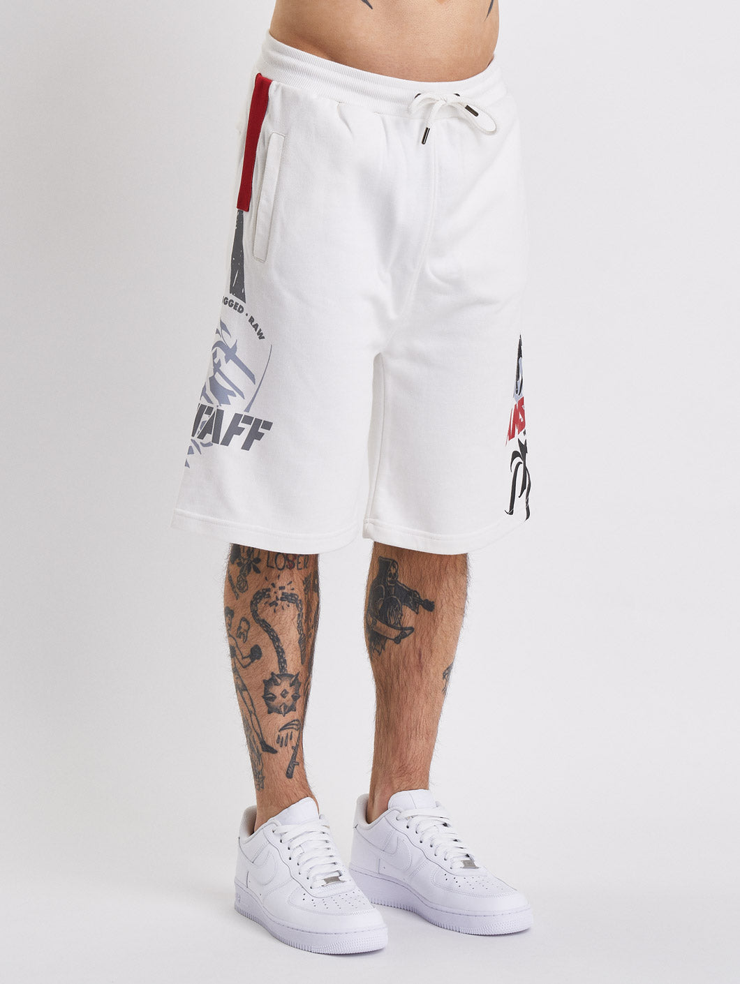 Amstaff Vedor Sweatshorts White