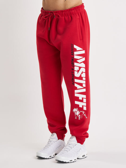 Amstaff Logo 2.0 Sweatpants Red