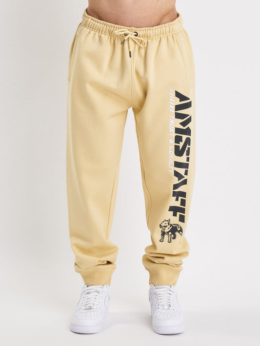 Amstaff Logo 2.0 Sweatpants Vanilla Cream