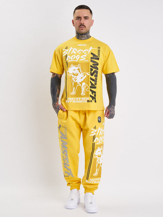 Amstaff Hunters Sweatpants Yellow