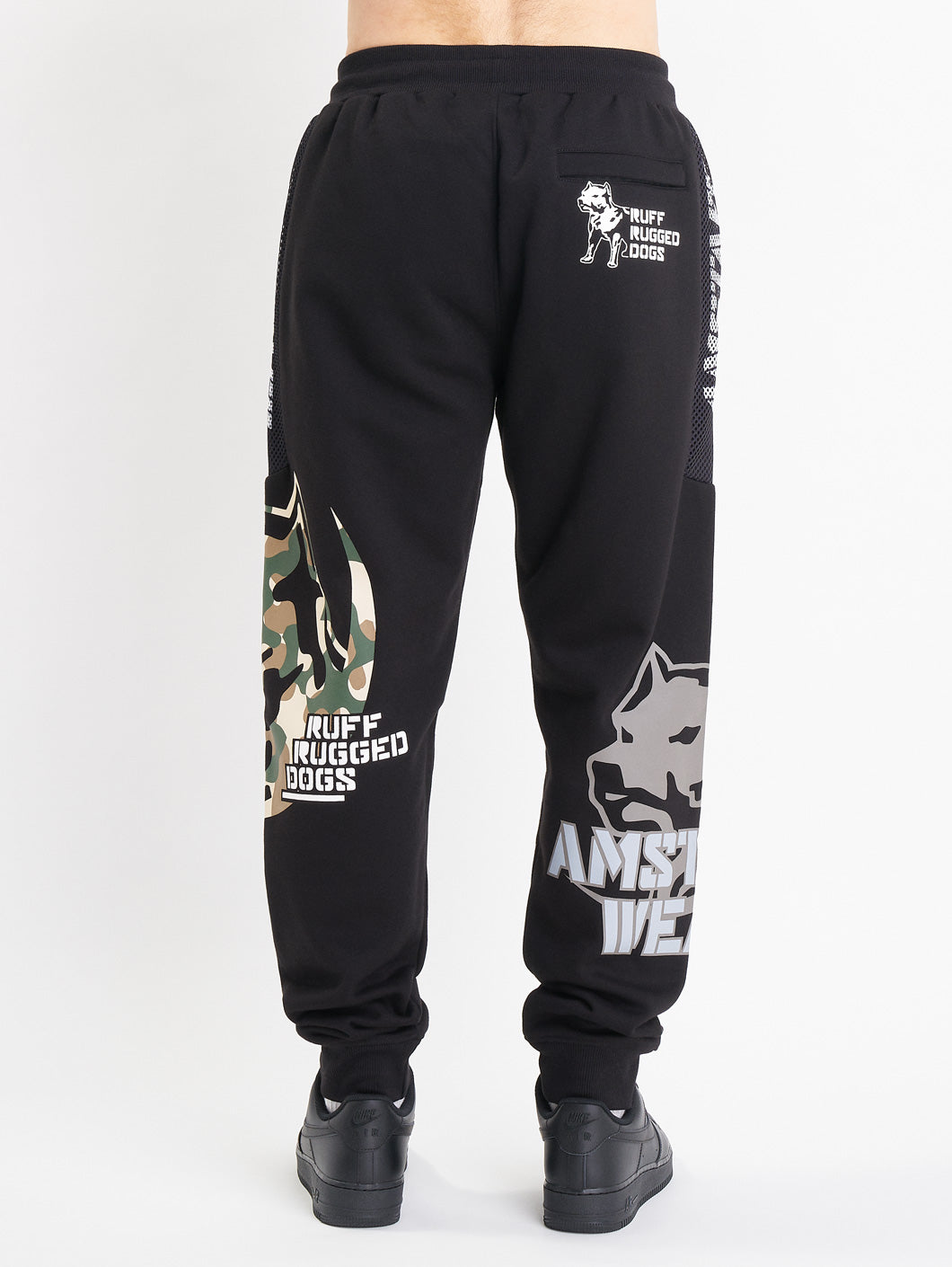 Amstaff Corven Sweatpants Black Camouflage