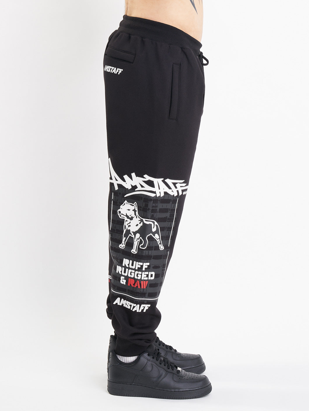 Amstaff Lucian Sweatpants Black