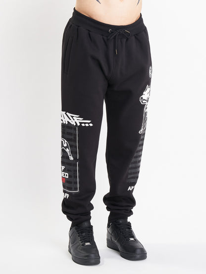 Amstaff Lucian Sweatpants Black