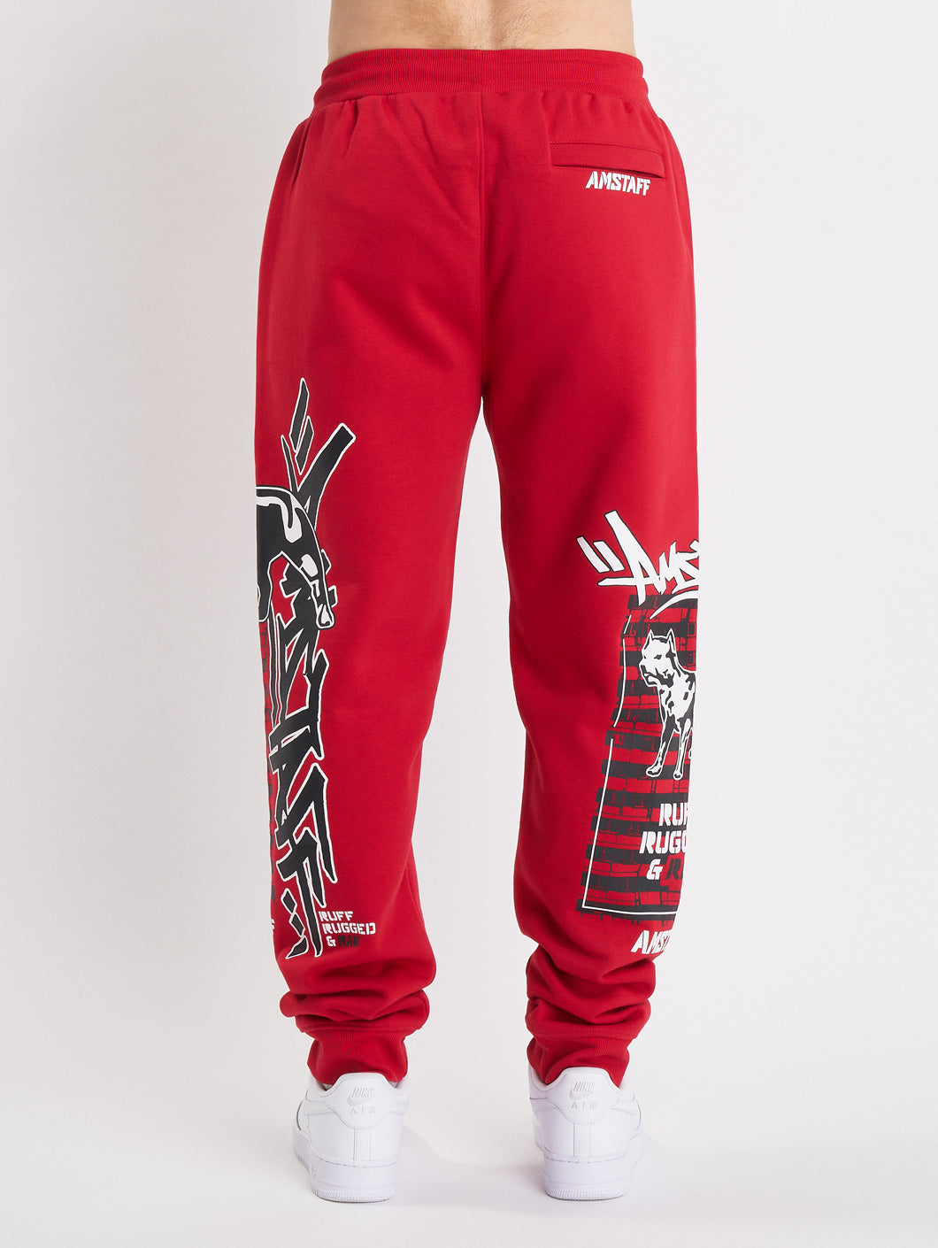 Amstaff Lucian Sweatpants Red